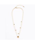 Collier Malani en Acier plaqué Or jaune doré