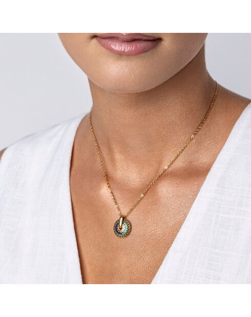 Collier Addilyn en Acier plaqué Or jaune doré