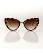 Lunettes de Soleil Mila écailles marron