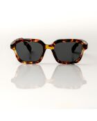 Lunettes de Soleil Violet écailles marron