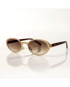 Lunettes de Soleil Zoey dorées