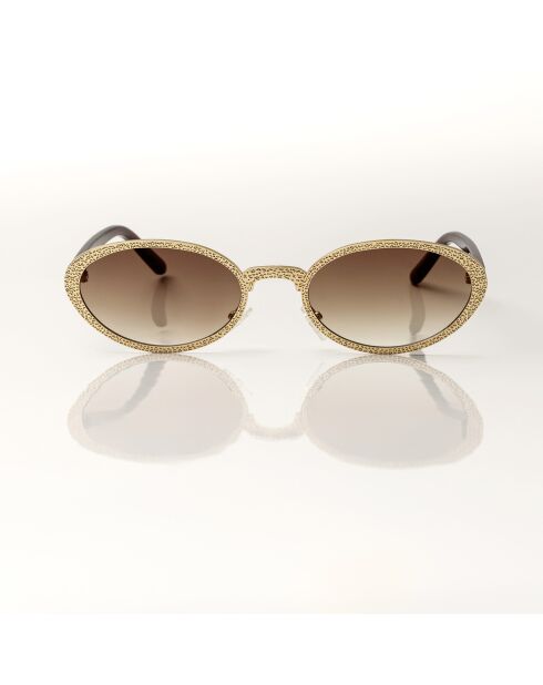 Lunettes de Soleil Zoey dorées