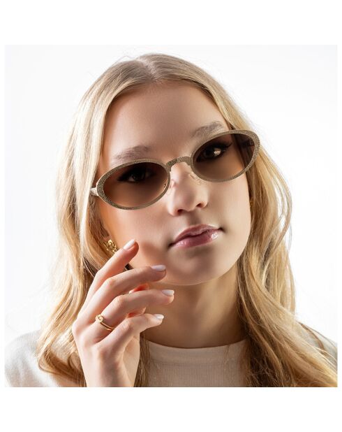 Lunettes de Soleil Zoey dorées