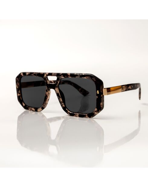 Lunettes de Soleil Aurora écailles grises