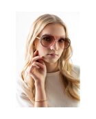 Lunettes de Soleil Emilia écailles grises