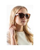Lunettes de Soleil Hannah écailles marron