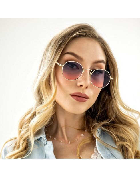 Lunettes de Soleil Charlie dorées