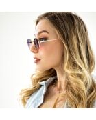 Lunettes de Soleil Charlie dorées