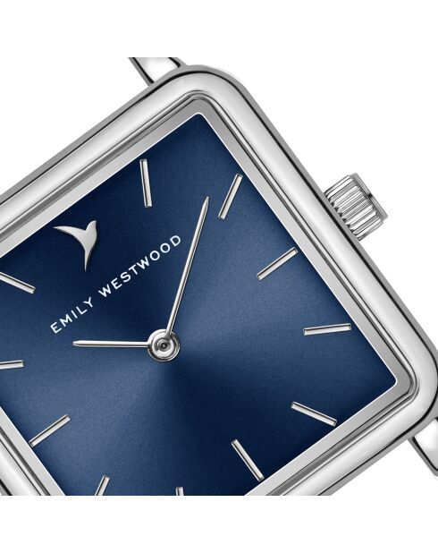 Montre en Acier argentée