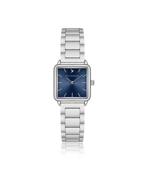 Montre en Acier argentée