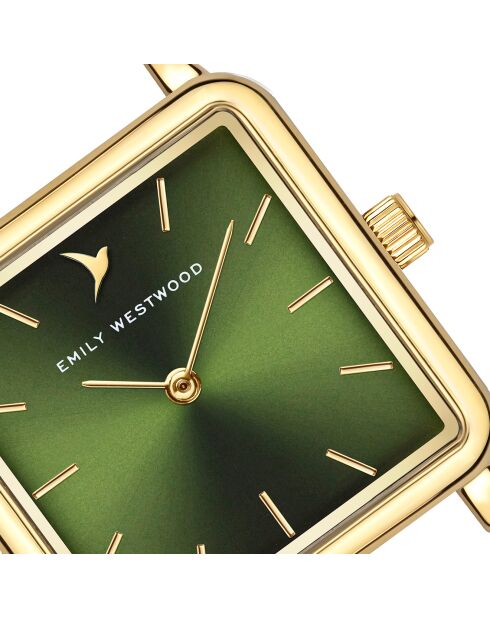 Montre en Acier dorée