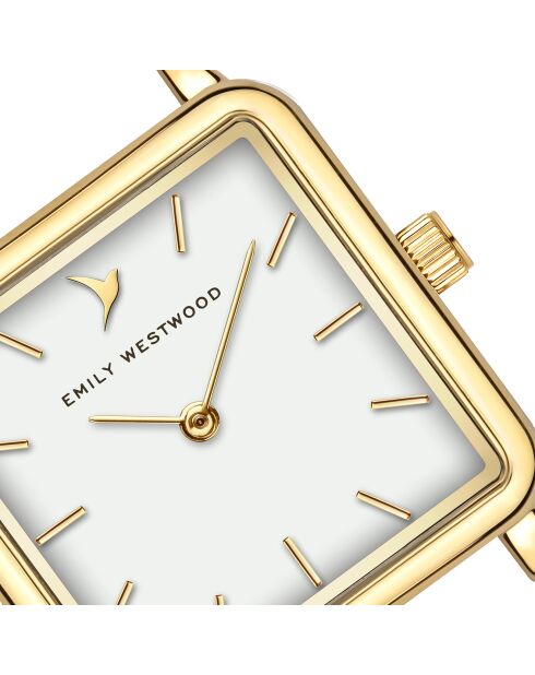 Montre en Acier dorée