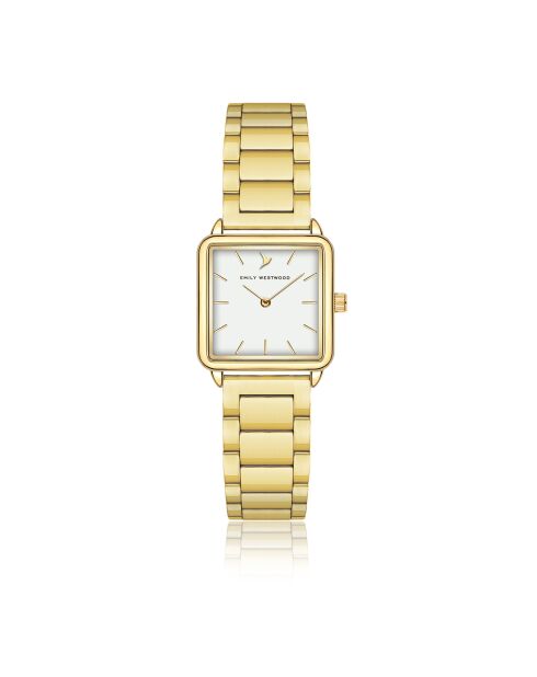 Montre en Acier dorée