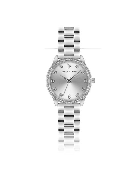 Montre en Acier argentée