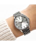 Montre en Acier argentée