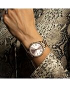 Montre en Acier rose doré