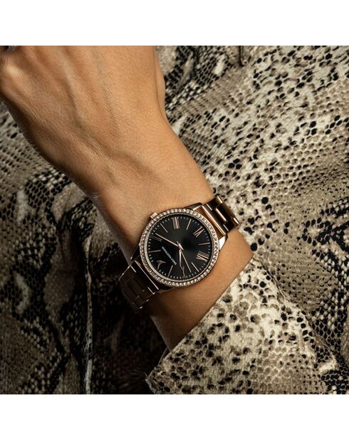 Montre en Acier rose doré