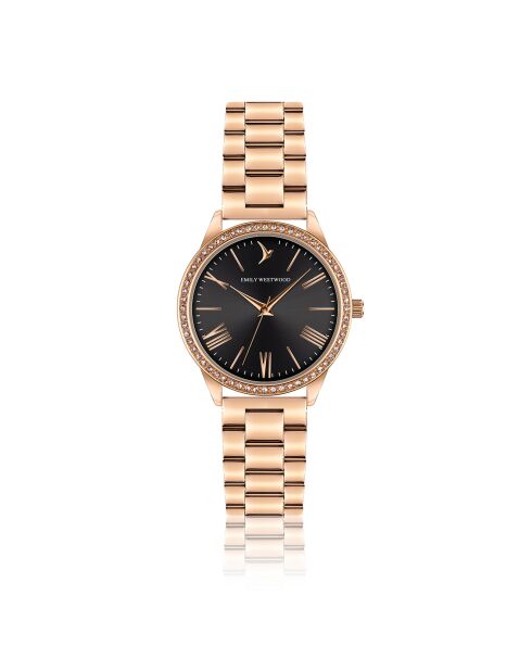 Montre en Acier rose doré