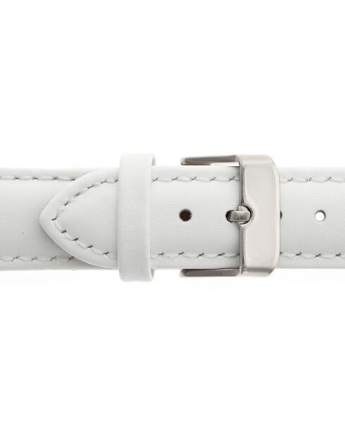Montre en Cuir blanche