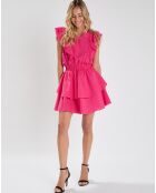 RESHOOT-Kleid Adele in Fuchsia