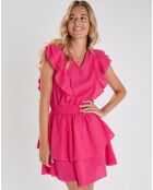 RESHOOT-Kleid Adele in Fuchsia