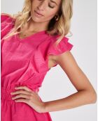 RESHOOT-Kleid Adele in Fuchsia