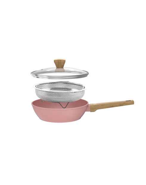 Sauteuse rose - D.24 cm