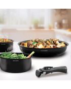 Batterie de cuisine 20 pièces gris