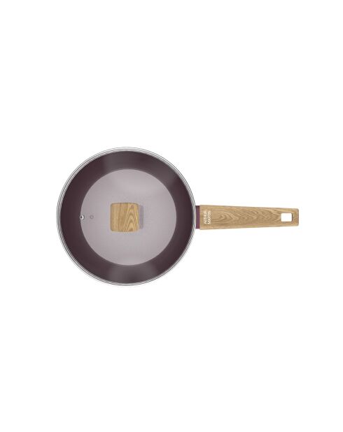 Sauteuse violette - D.24 cm