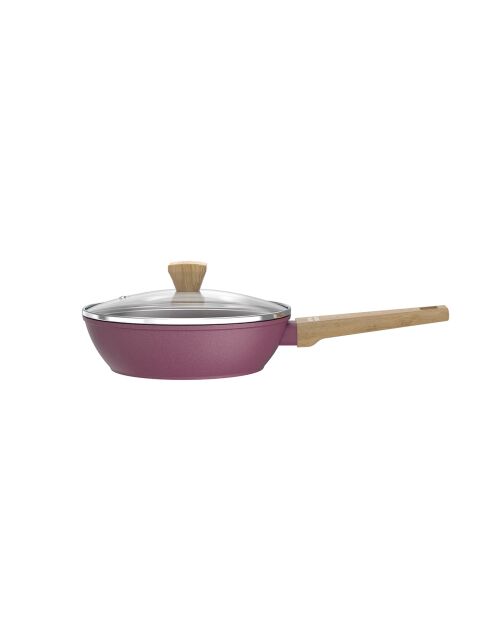 Sauteuse violette - D.24 cm