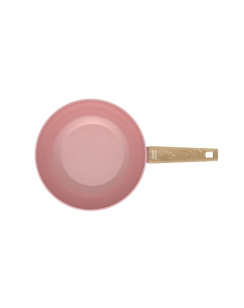 Wok rose - D.28 cm