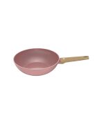 Wok rose - D.28 cm
