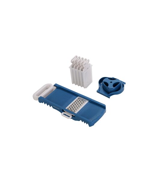 Mandoline bleue - 34x12x5 cm