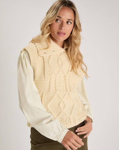 Pull Pauline beige