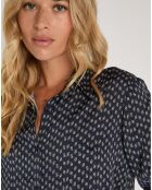 Top Noémie bleu
