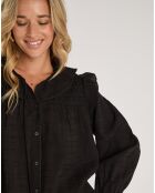Top en Coton & Lin Inaya noir