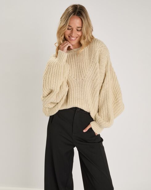 Pull Sofia blanc