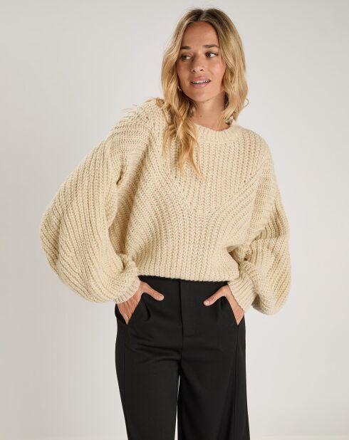 Pull Sofia blanc