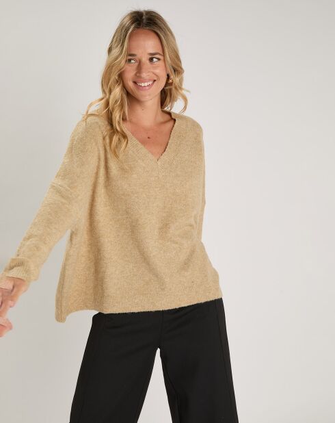 Pull Juliette beige