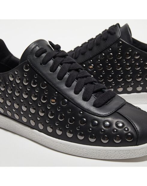 Sneakers en Cuir Pujols noires