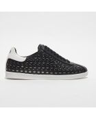 Sneakers en Cuir Pujols noires