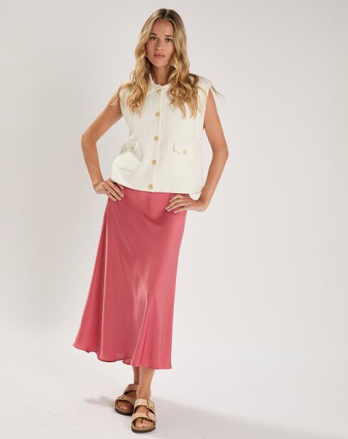Cardigan Levamaya blanc