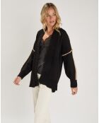 Cardigan Louranos noir