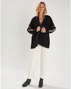 Cardigan Louranos noir