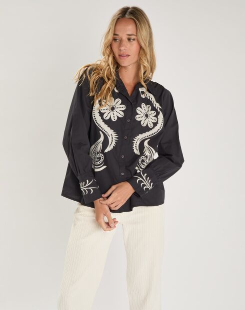 Chemise Sidnela noire
