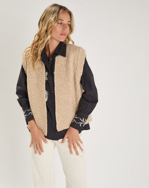 Cardigan Legringou Ch beige