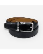 Ceinture automatique en cuir Marlo noire