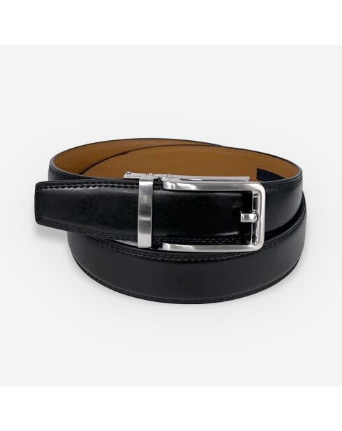 Ceinture automatique en cuir Marlo noire