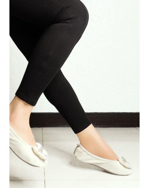 Ballerines double noeud beige-Beige