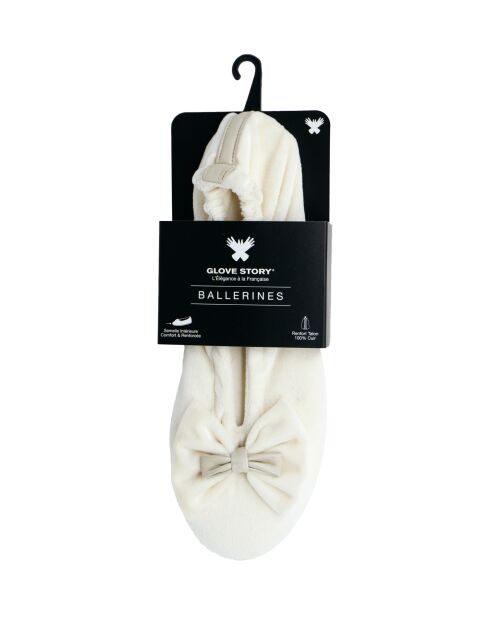 Ballerines double noeud beige-Beige